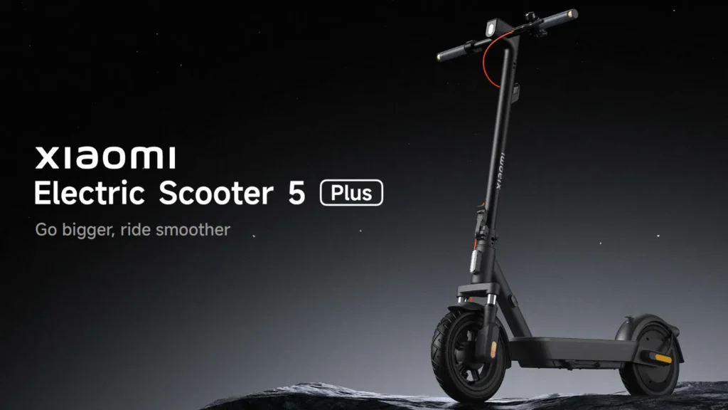 Xiaomi Unveils Electric Scooter 5 Plus with Upgraded Features