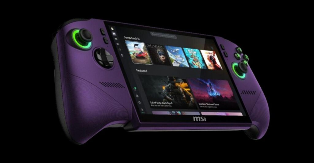 New MSI Claw 8 Debuts With Intel Panther Lake