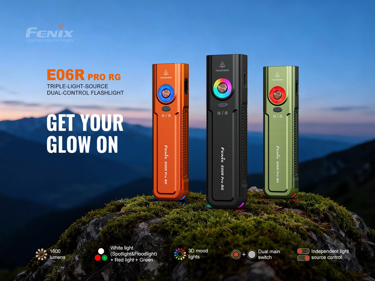 Fenix Unveils E06R Pro RG Flashlight