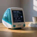 RayCue Reimagines iMac G3 as AI-Powered Clock