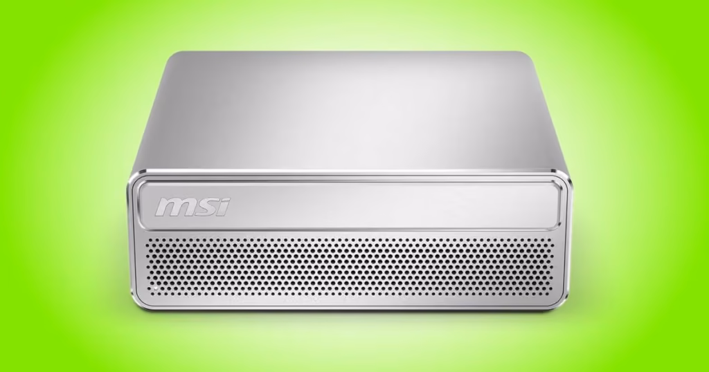 MSI Unveils Compact Desktop With 128GB RAM and RTX Spark